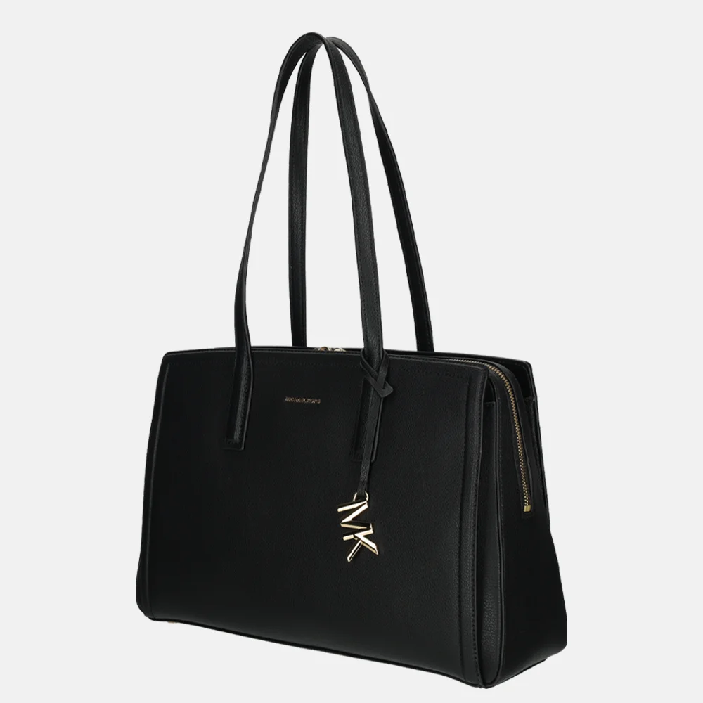 Michael Kors Laila shopper M black bij Duifhuizen