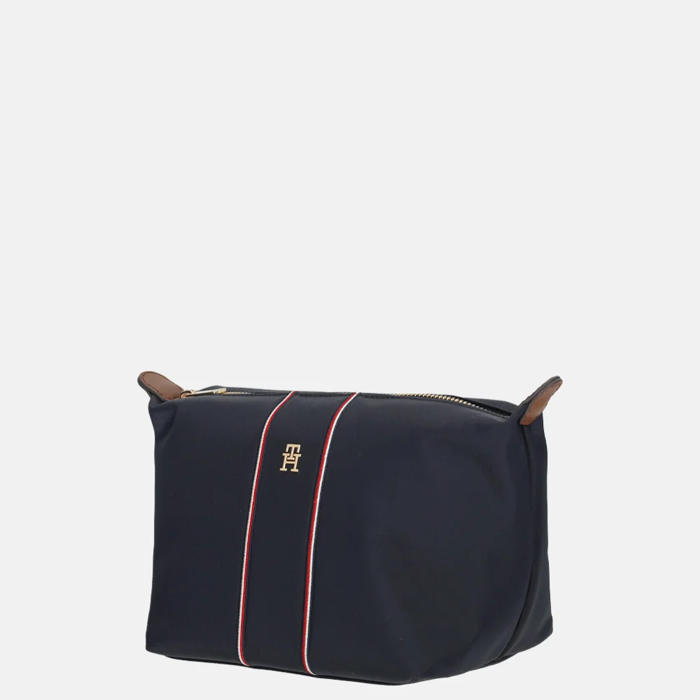 Tommy Hilfiger Icon nylon toilettas corp bij Duifhuizen