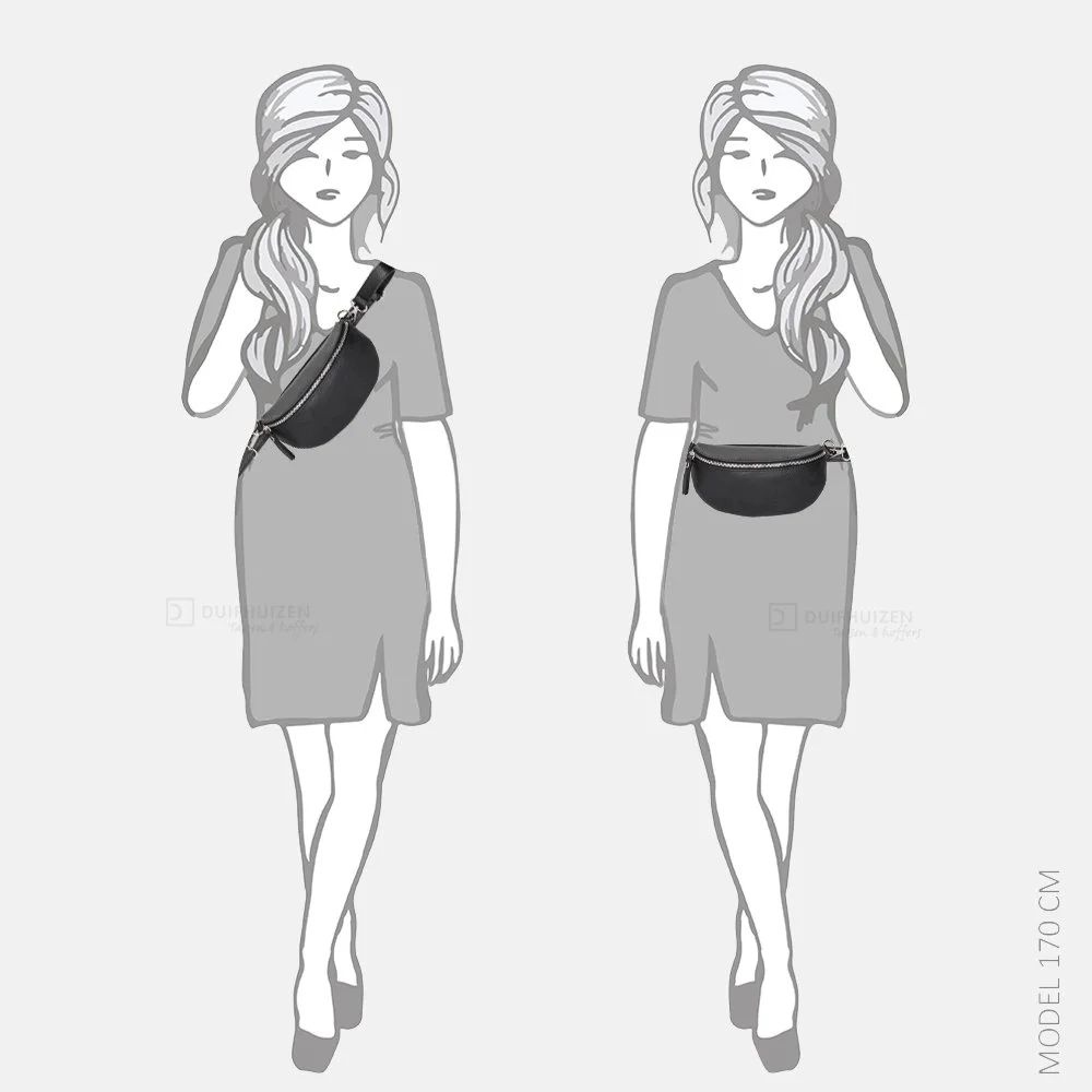 Charm London Anna heuptas zwart bij Duifhuizen