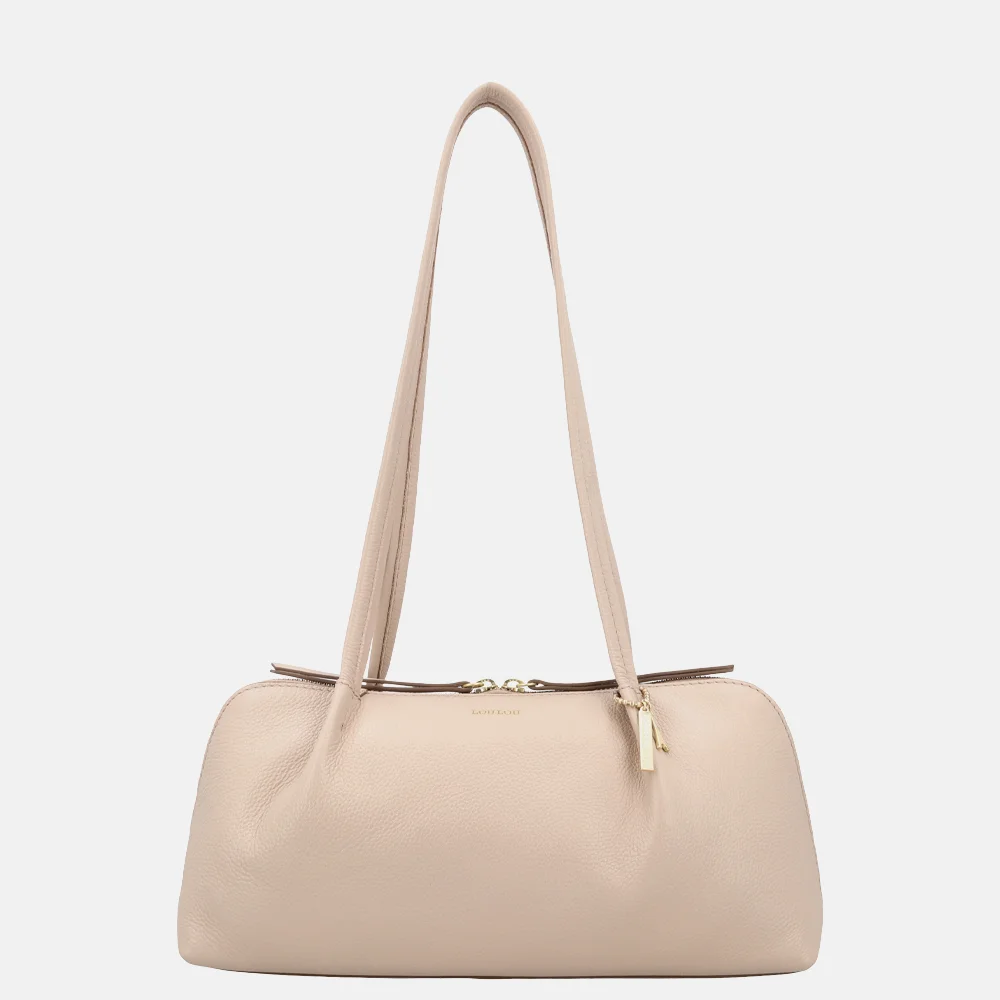 Loulou Essentiels Elodie schoudertas cashmere