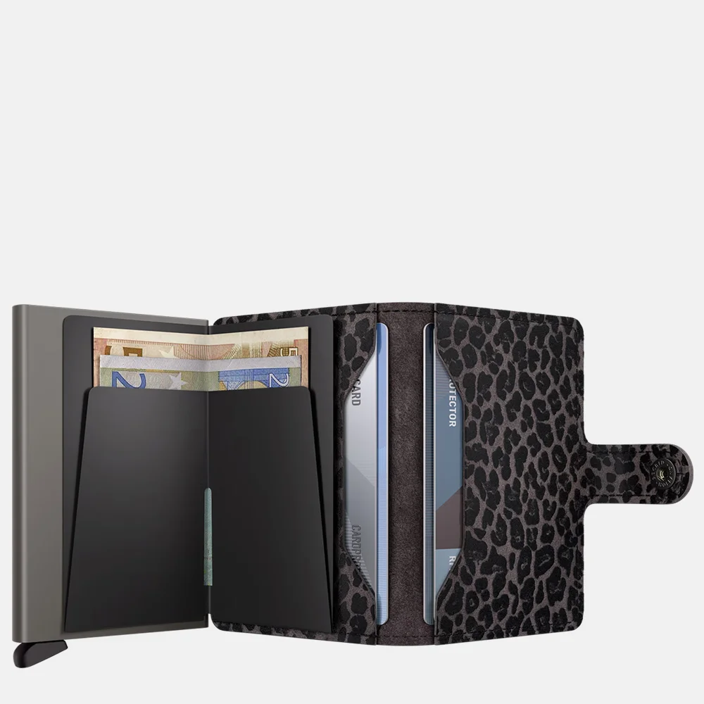 Secrid Miniwallet pasjeshouder leo grey bij Duifhuizen