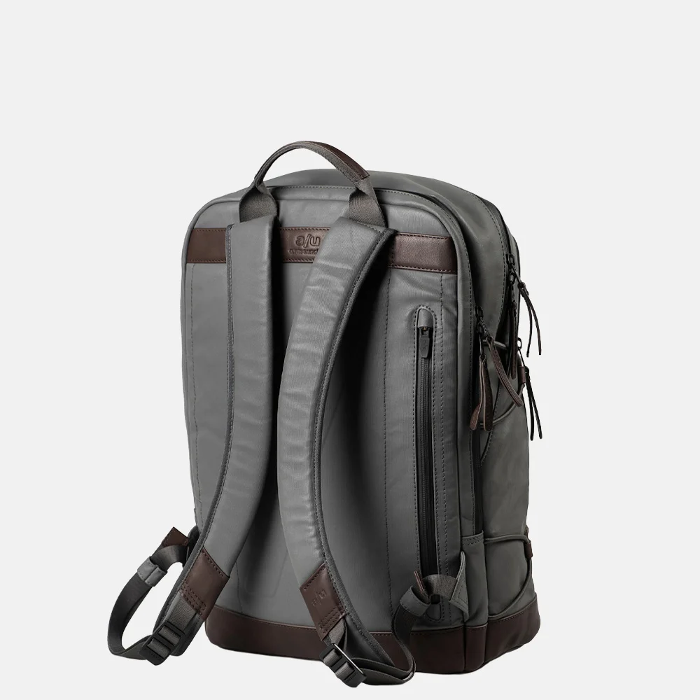 Aunts and Uncles Japan Kawaguchi rugzak 15 inch pewter bij Duifhuizen