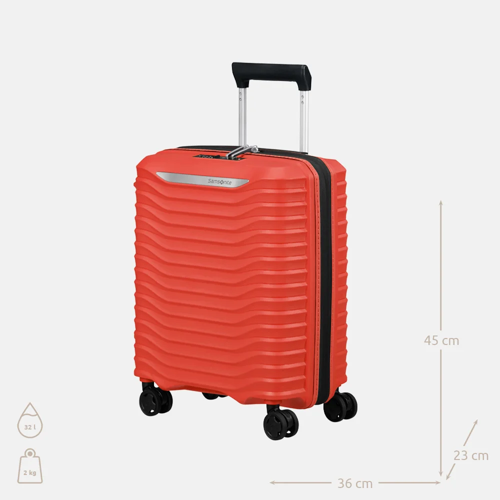 Samsonite Upscape underseater 45 cm lava red bij Duifhuizen