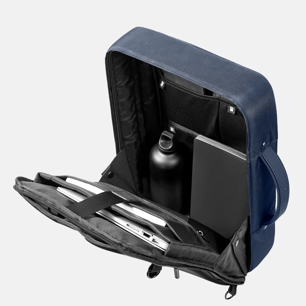 XD Design Bobby Bizz 2.0 laptoprugzak 16 inch navy bij Duifhuizen