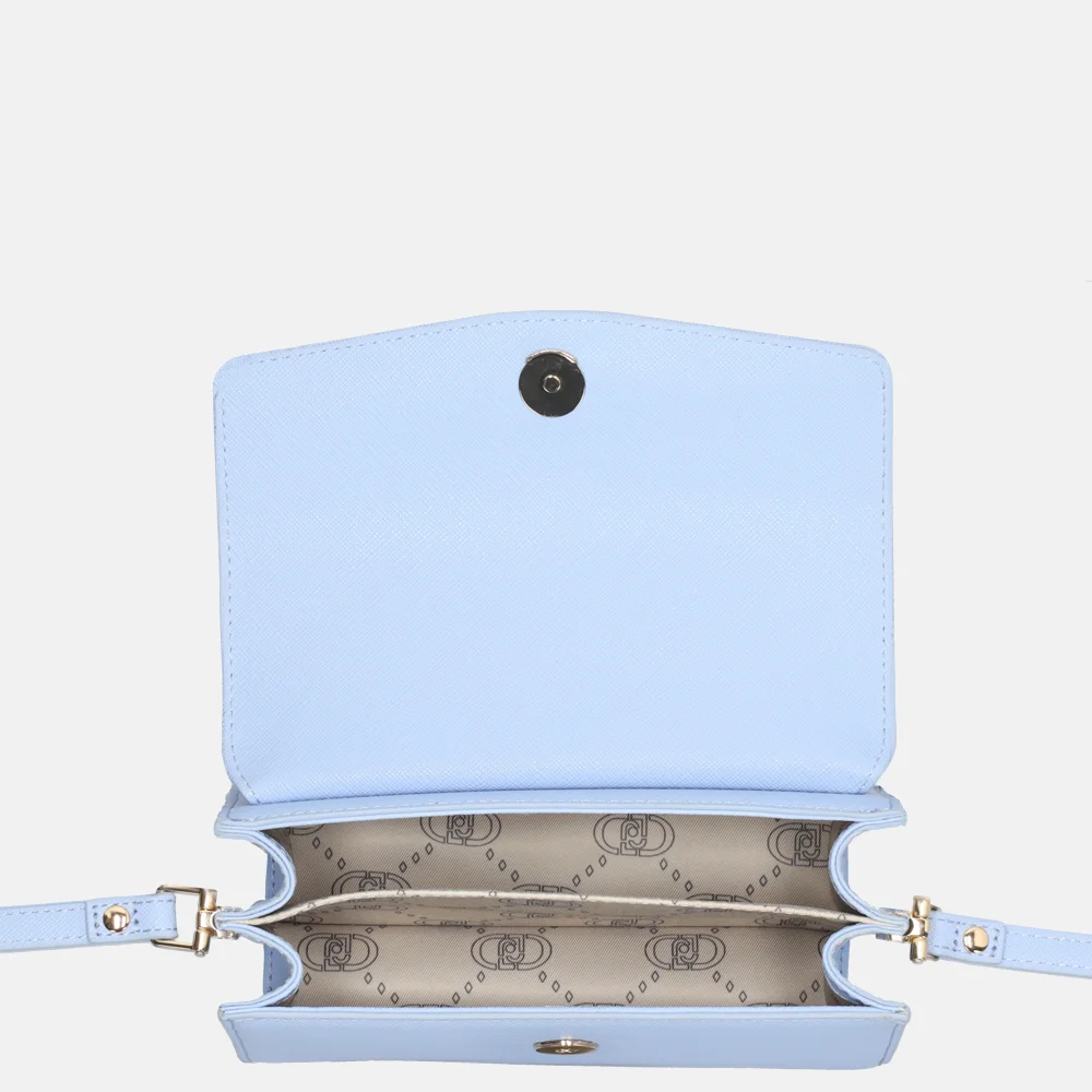 Liu Jo Saffiano crossbody tas cielo bij Duifhuizen