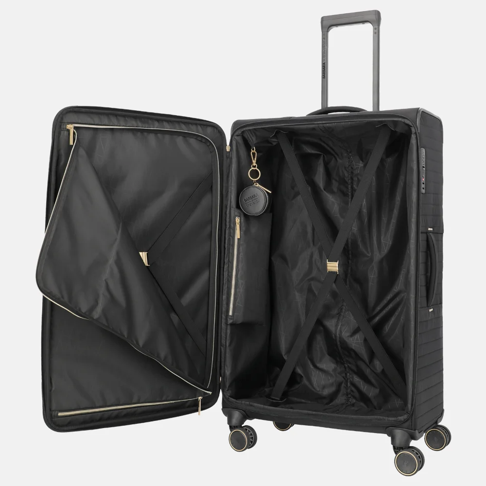 Travelite Barbara Stepp reiskoffer 80 cm black bij Duifhuizen