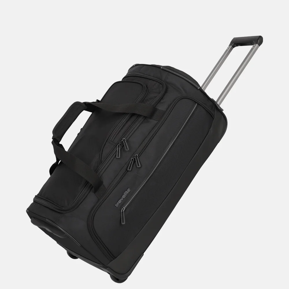 Travelite Crosslite 5.0 reistas op wielen M black bij Duifhuizen