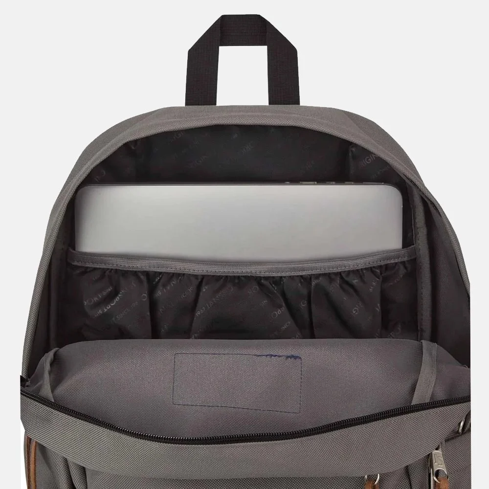 JanSport Right Pack rugzak 15 inch graphite grey bij Duifhuizen