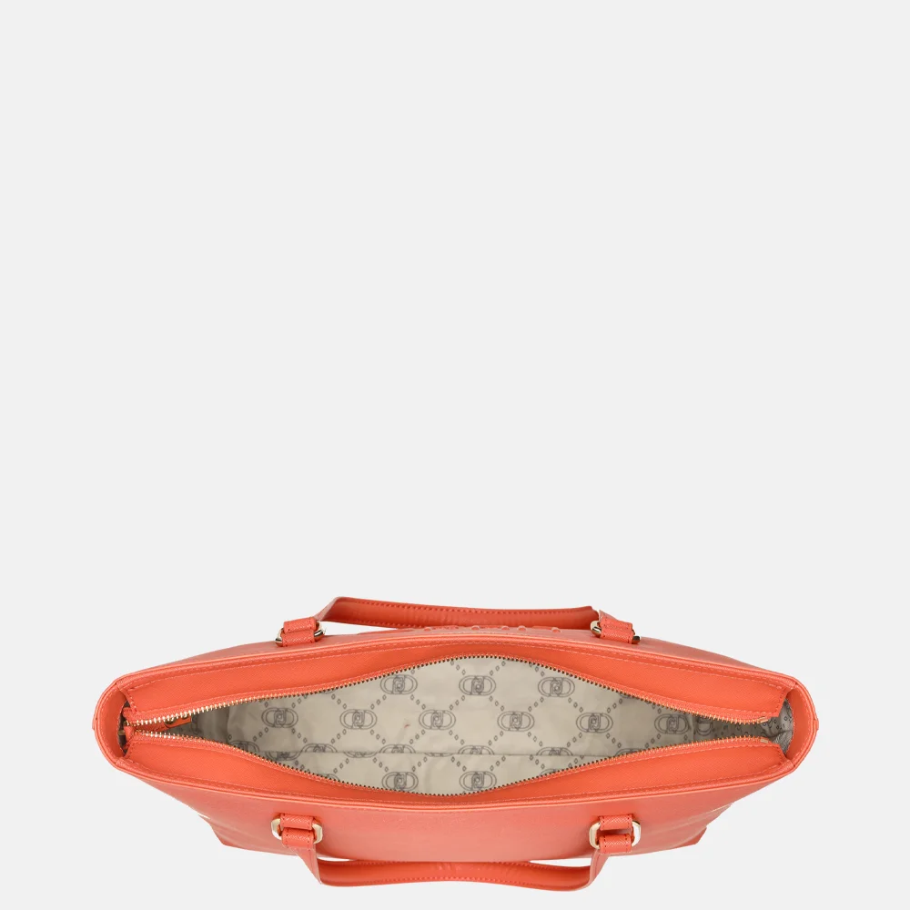 Liu Jo tote shopper M pumpkin bij Duifhuizen