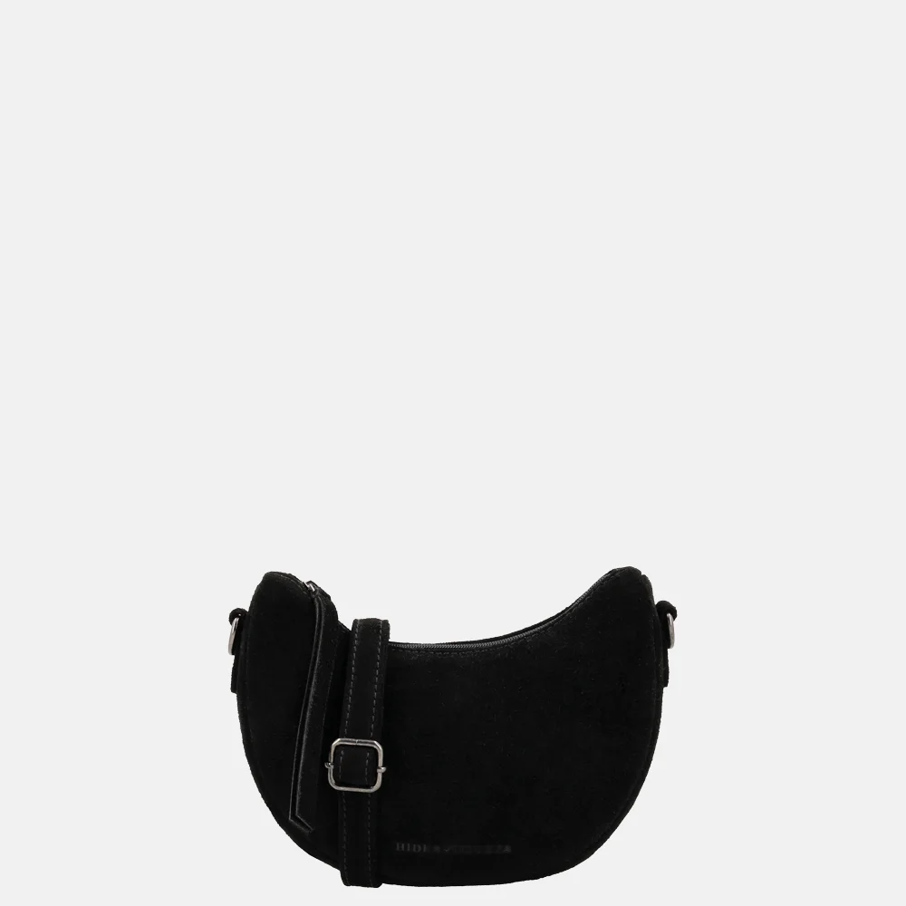 Hide & Stitches Brazos crossbody tas S zwart bij Duifhuizen