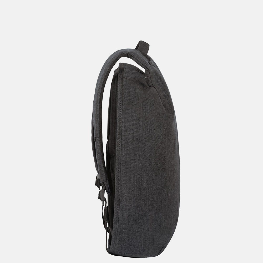 Samsonite Securipak laptop rugzak 15.6 inch black steel bij Duifhuizen