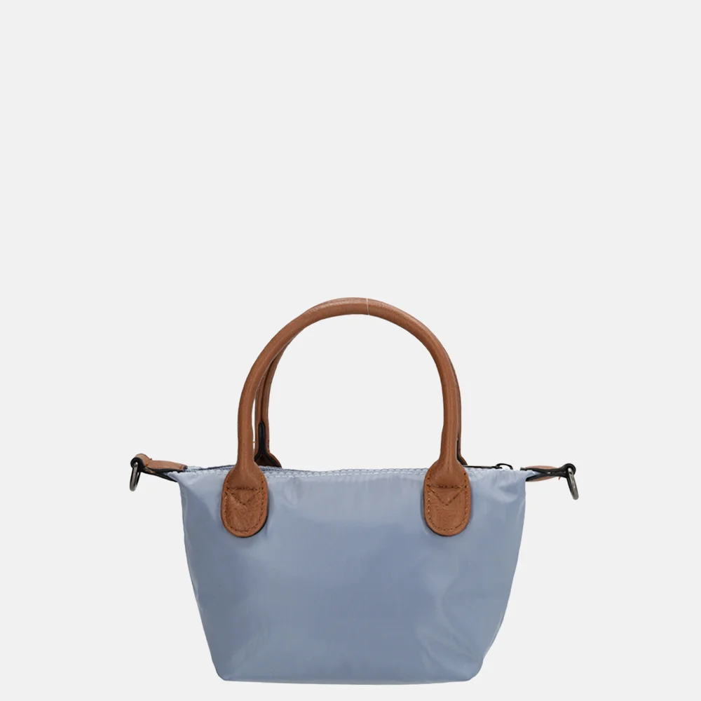 Charm London Buckingham handtas XS staalblauw bij Duifhuizen