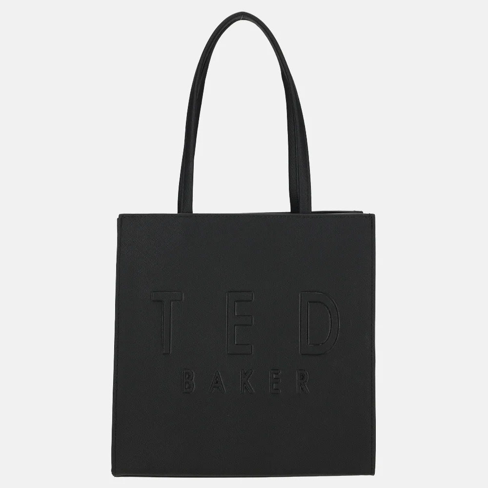 Ted Baker Iconica icon bag S jet black bij Duifhuizen