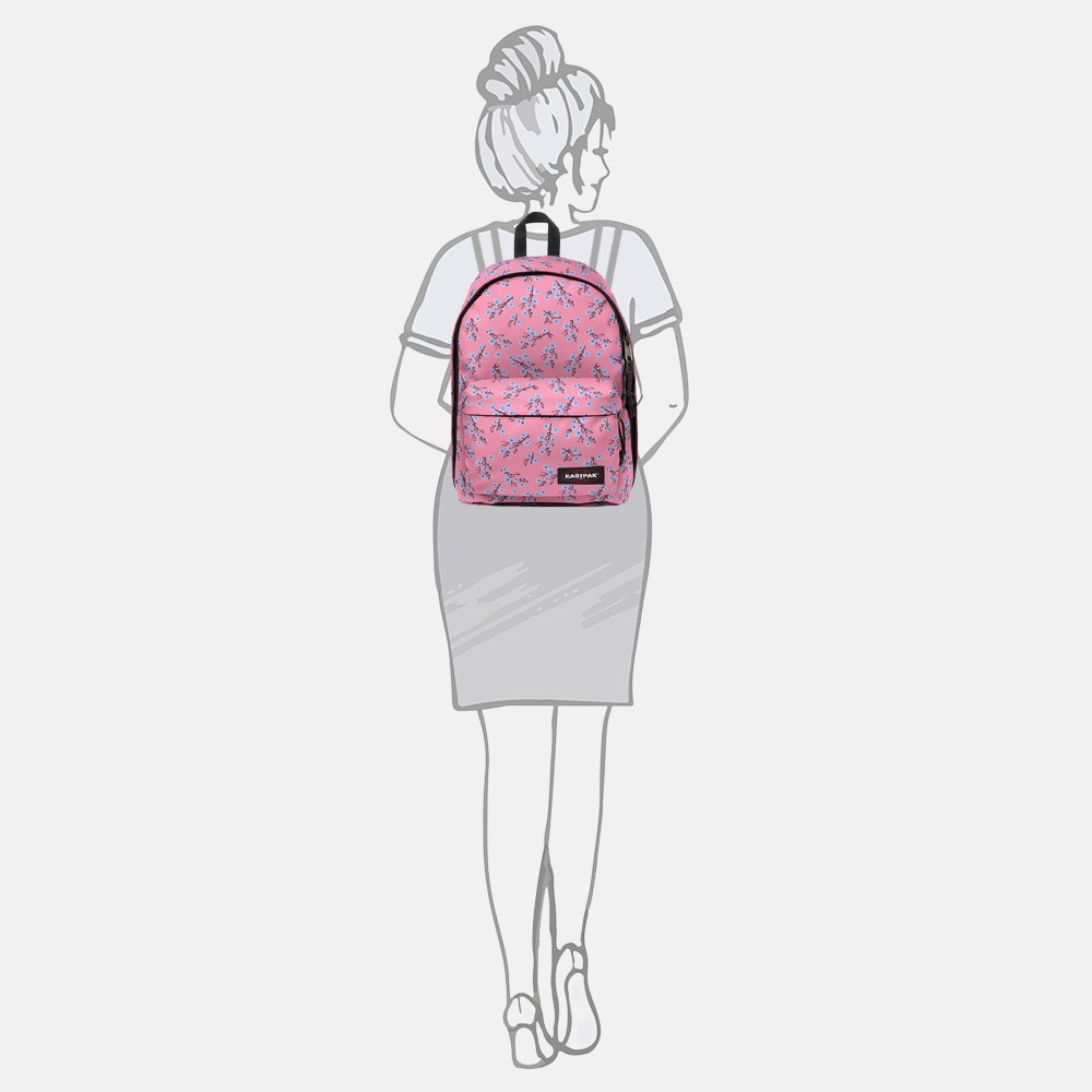 Eastpak Out of Office rugzak 14 inch bliss crystal bij Duifhuizen