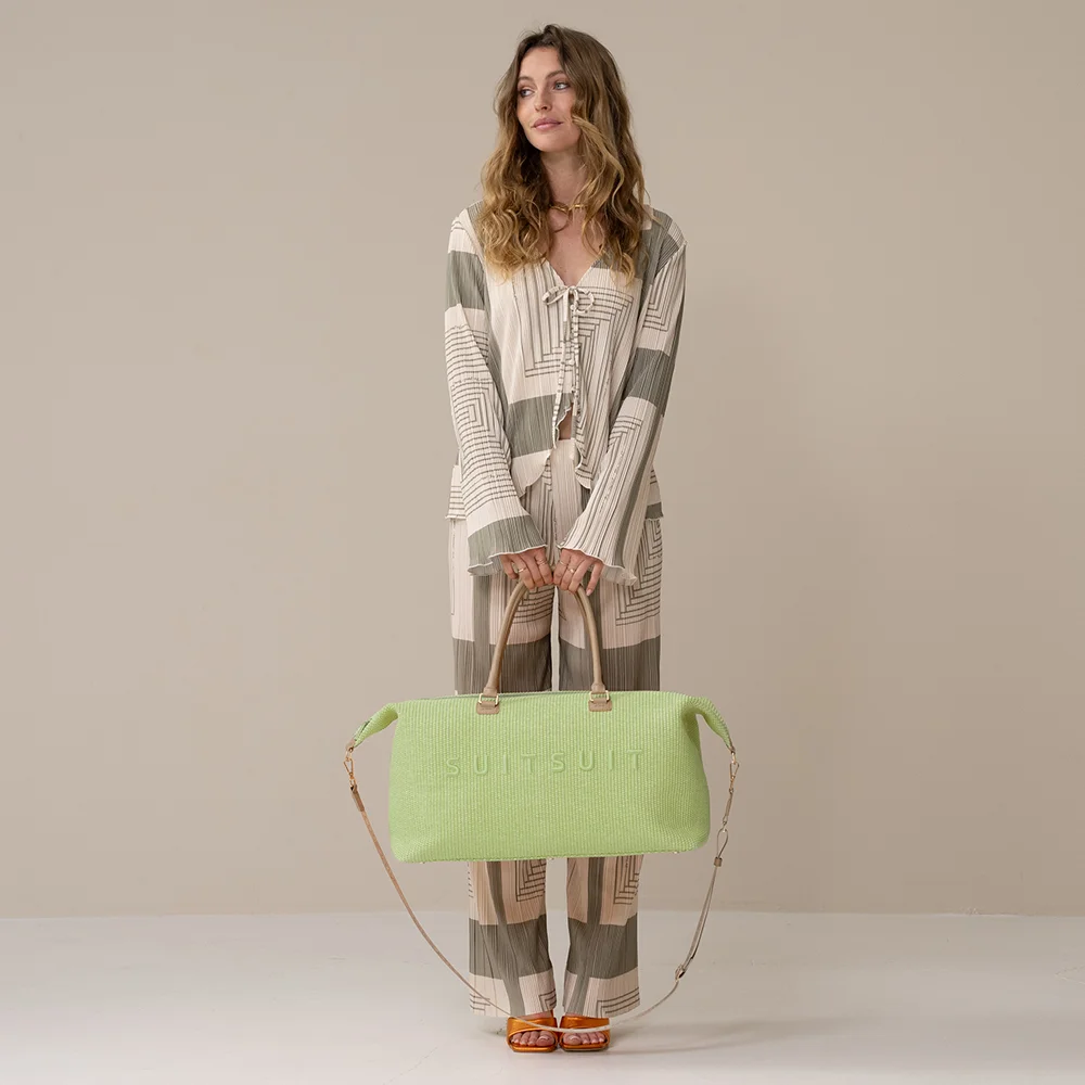Suitsuit Fusion weekendtas butterfly green bij Duifhuizen