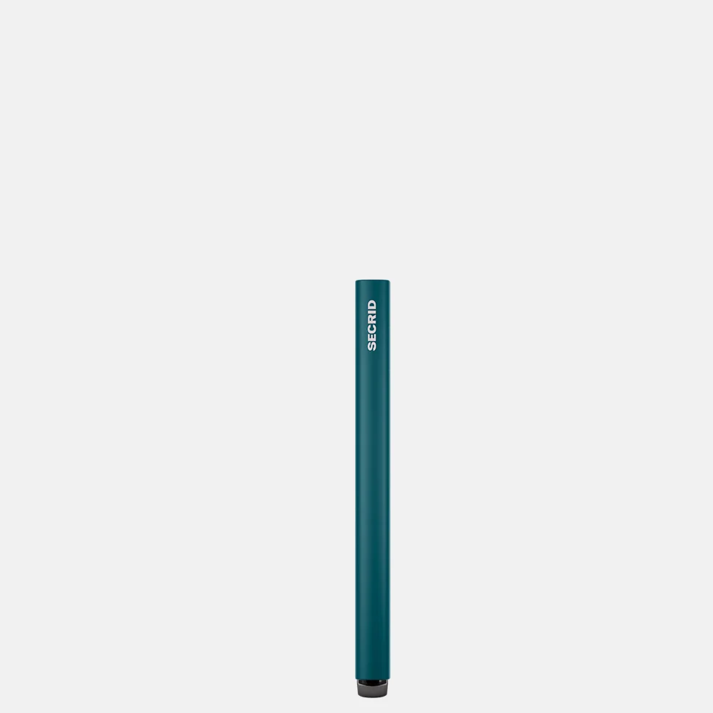 Secrid Premium Cardprotector pasjeshouder Fluted Teal +  bij Duifhuizen