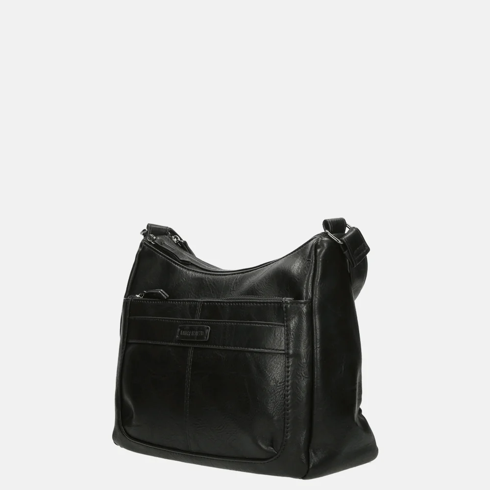 Enrico Benetti Caen crossbody tas black bij Duifhuizen
