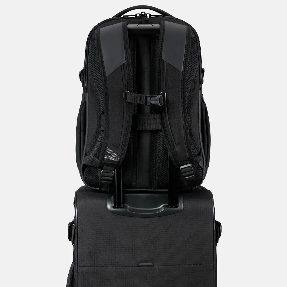 Samsonite Roadseeker laptoprugzak M 15 inch deep black bij Duifhuizen