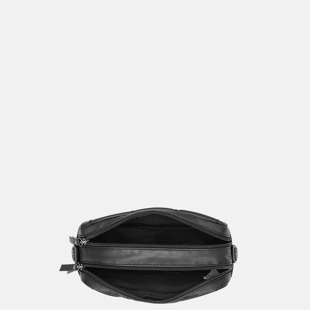 Enrico Benetti Quinn crossbody tas zwart bij Duifhuizen