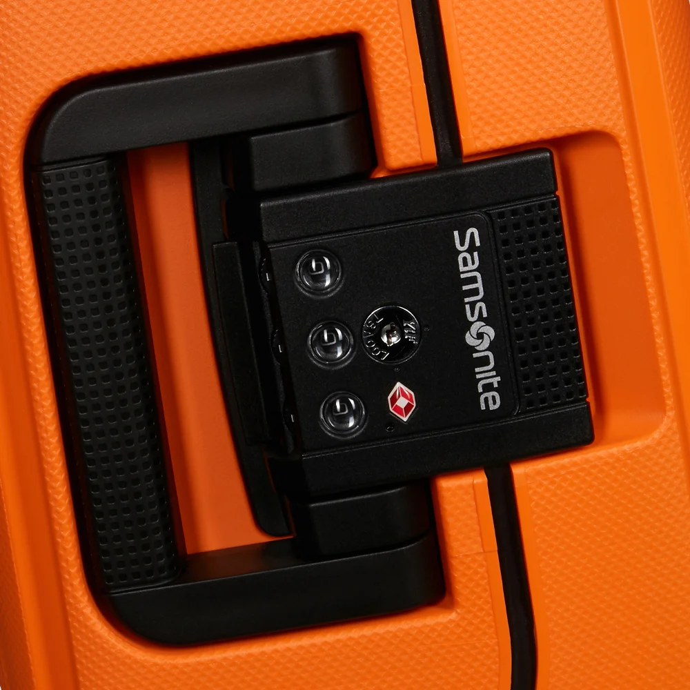 Samsonite S´Cure handbagage koffer 55 cm apricot bij Duifhuizen