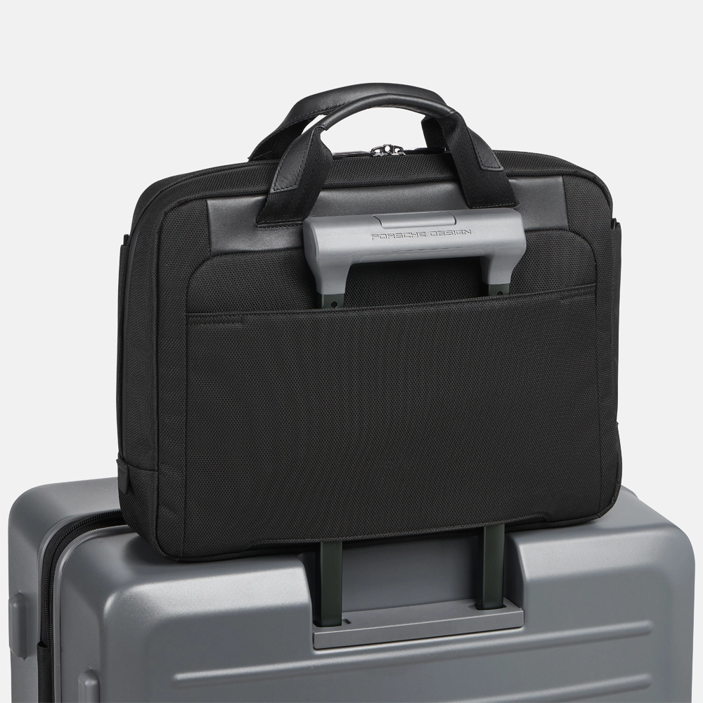 Porsche Design Roadster laptoptas black bij Duifhuizen