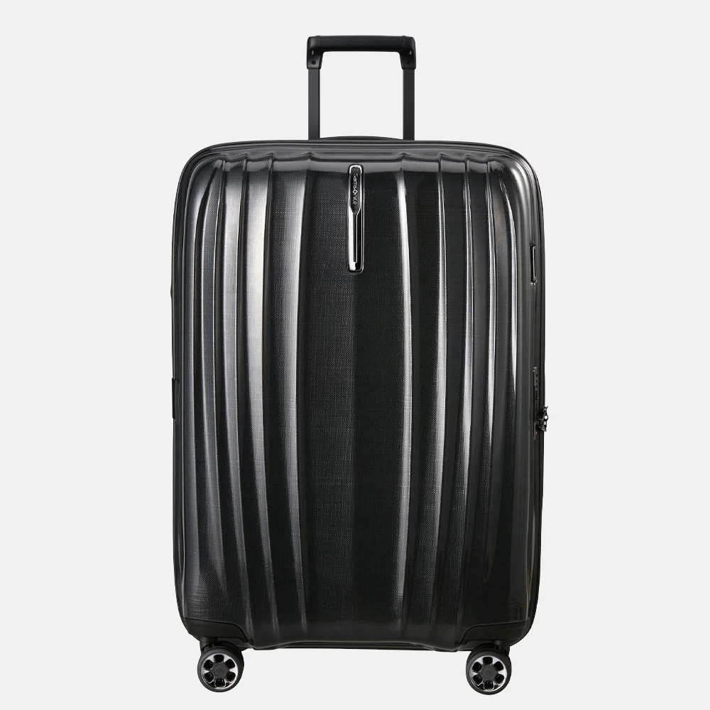 Samsonite Nexis Spinner Expandable reiskoffer 76 cm onyx black bij Duifhuizen
