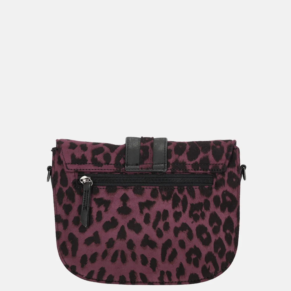 Enrico Benetti Jill crossbody tas bordeaux bij Duifhuizen