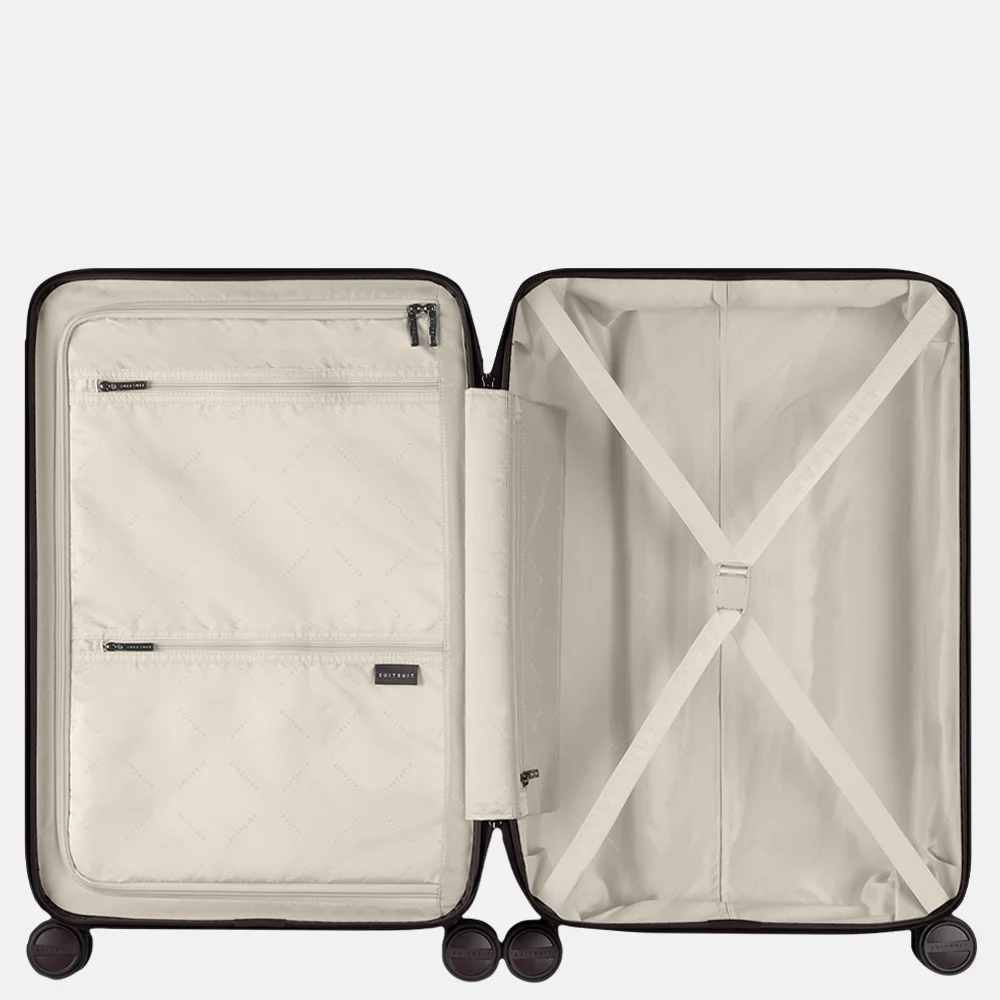 SUITSUIT Mystique reiskoffer 67 cm ground coffee bij Duifhuizen