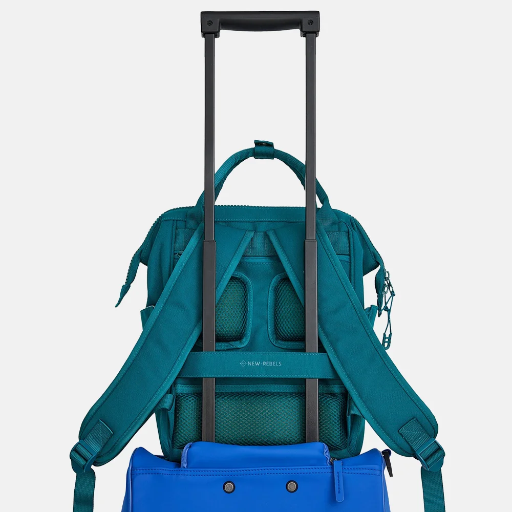 New Rebels Urban Weverly rugzak S ocean blue bij Duifhuizen