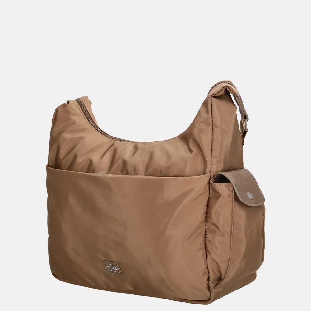 Charm London buideltas taupe bij Duifhuizen