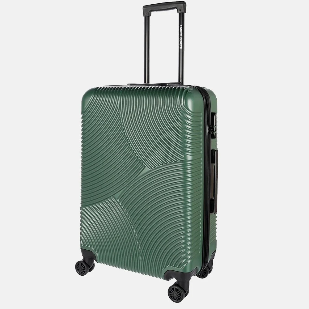 Enrico Benetti Spinner Louisville koffer 65 cm olijf bij Duifhuizen