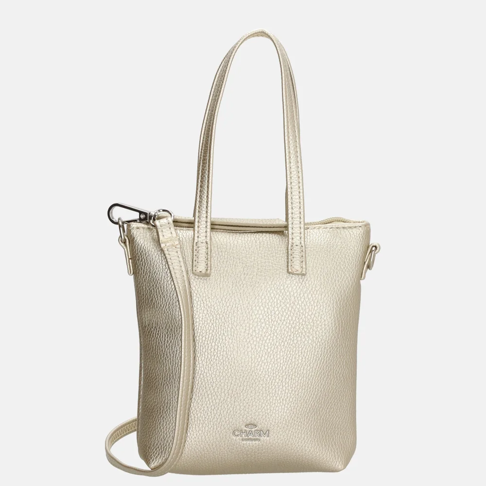 Charm London crossbody tas goud