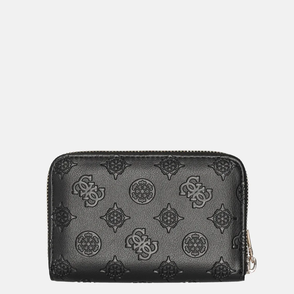 Guess Phoebe portemonnee M black logo bij Duifhuizen