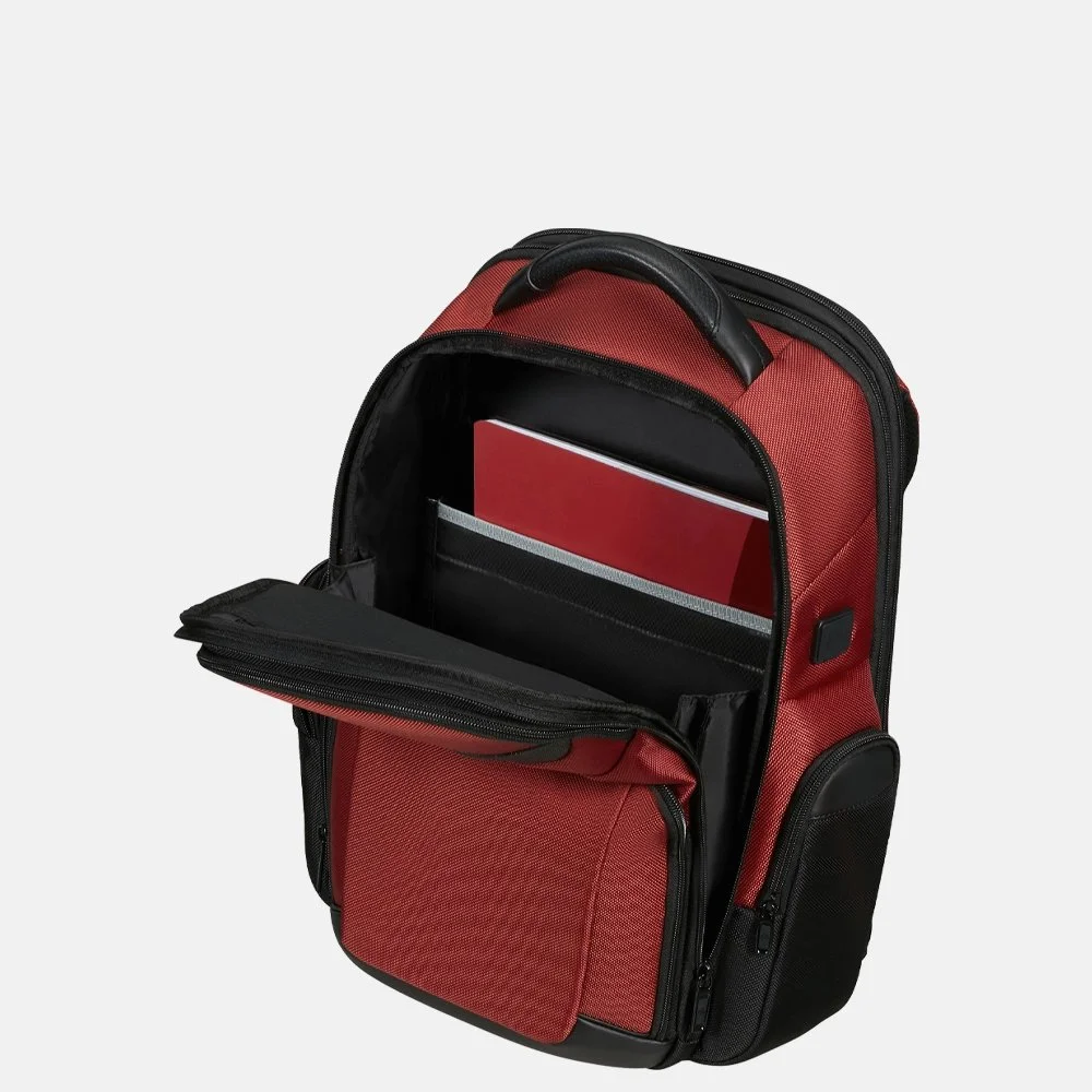 Samsonite Pro-Dlx 6 rugzak 15.6 inch red bij Duifhuizen
