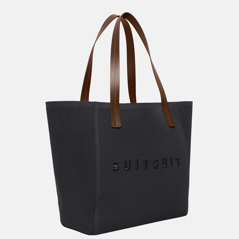 SUITSUIT Serenity Flyknit bag shopper black olive bij Duifhuizen