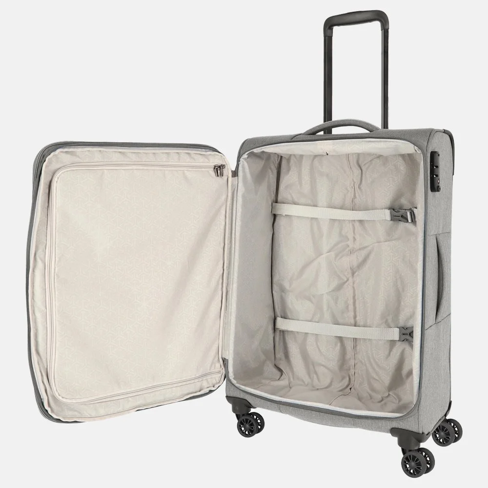 Travelite Boja koffer 67 cm anthrazit bij Duifhuizen