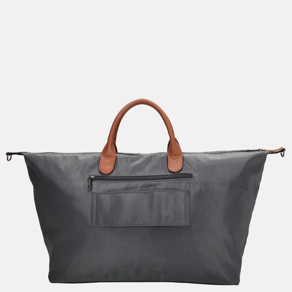 Charm London Buckingham weekendtas olifant grijs bij Duifhuizen