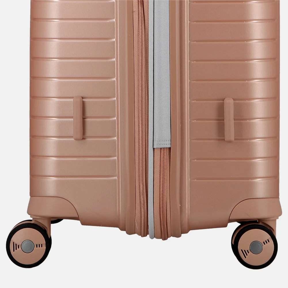 Jump Evae handbagage koffer 55 cm expandable rosepale bij Duifhuizen
