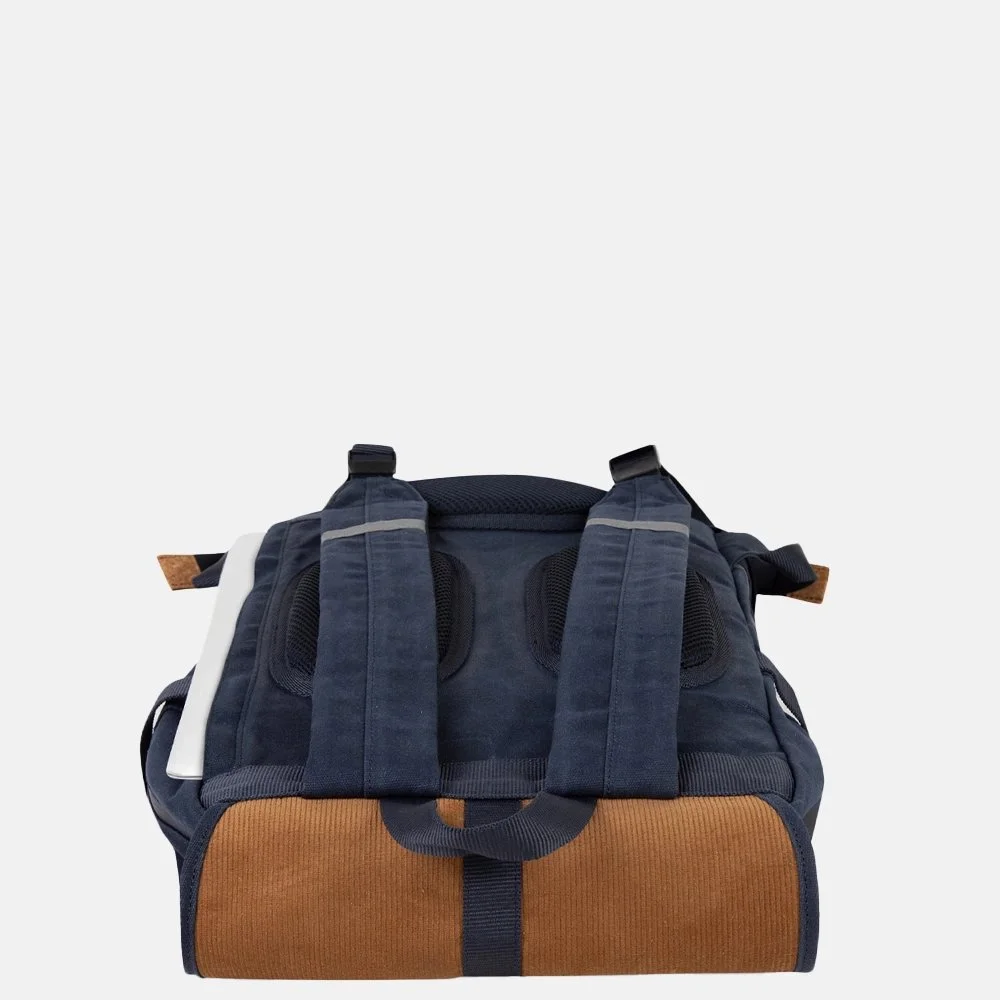 Faguo Commuter rugzak 14 inch navy bij Duifhuizen