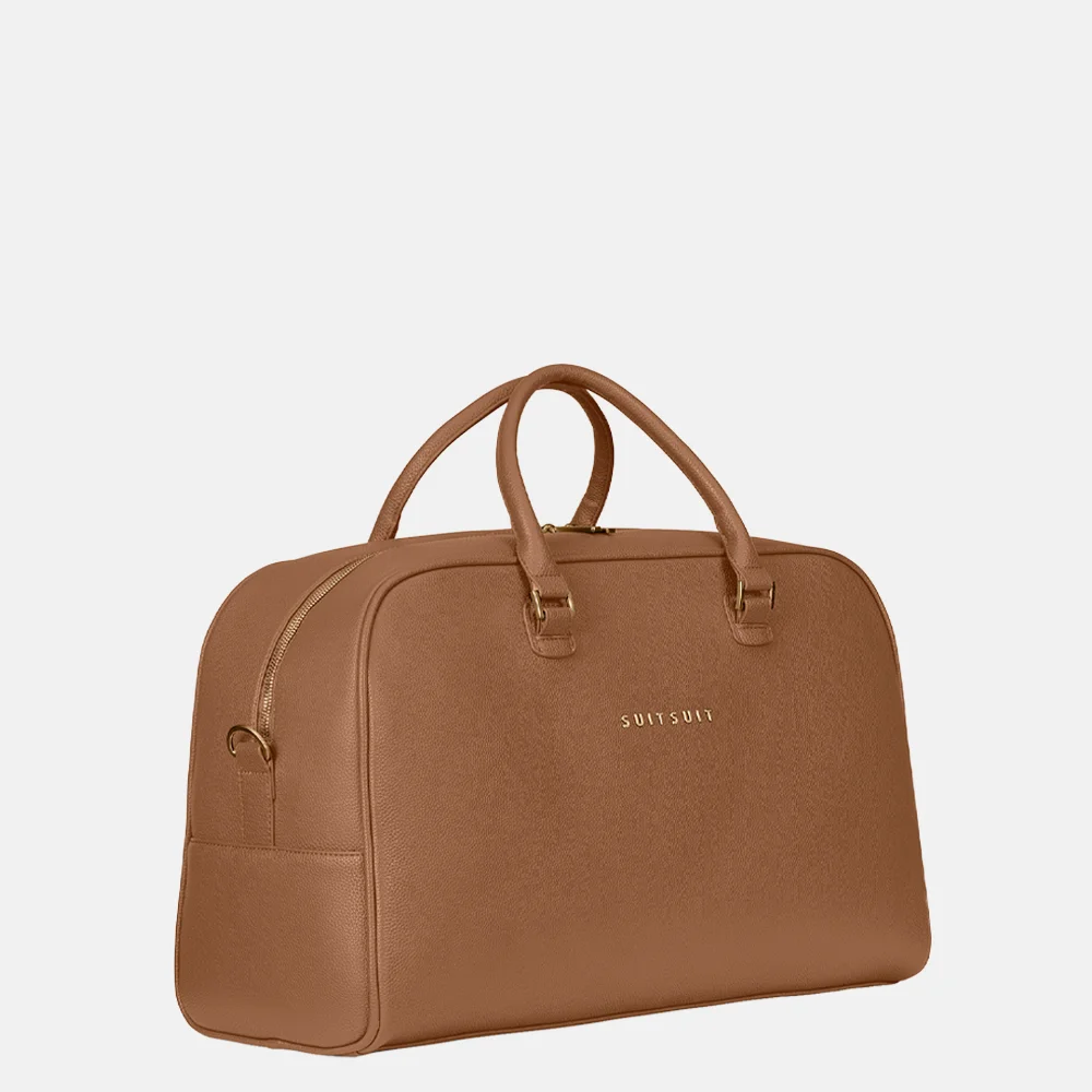 SUITSUIT Fab Seventies weekendtas caramel bij Duifhuizen
