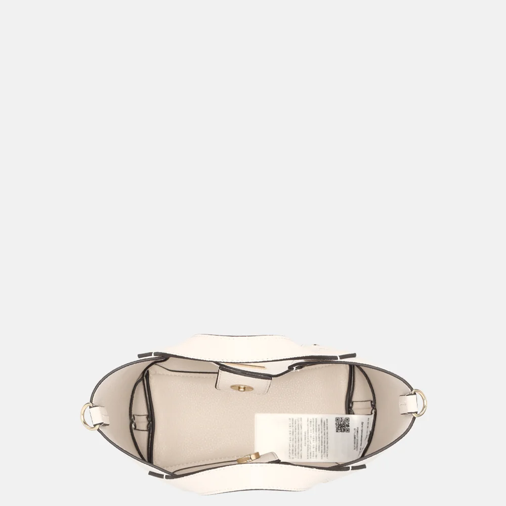 Guess Darcy mini tote handtas stone bij Duifhuizen