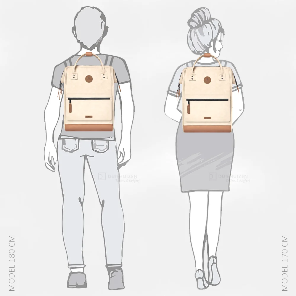 Cabaia Adventurer vegan nubuck rugzak M 13 inch andenne bij Duifhuizen