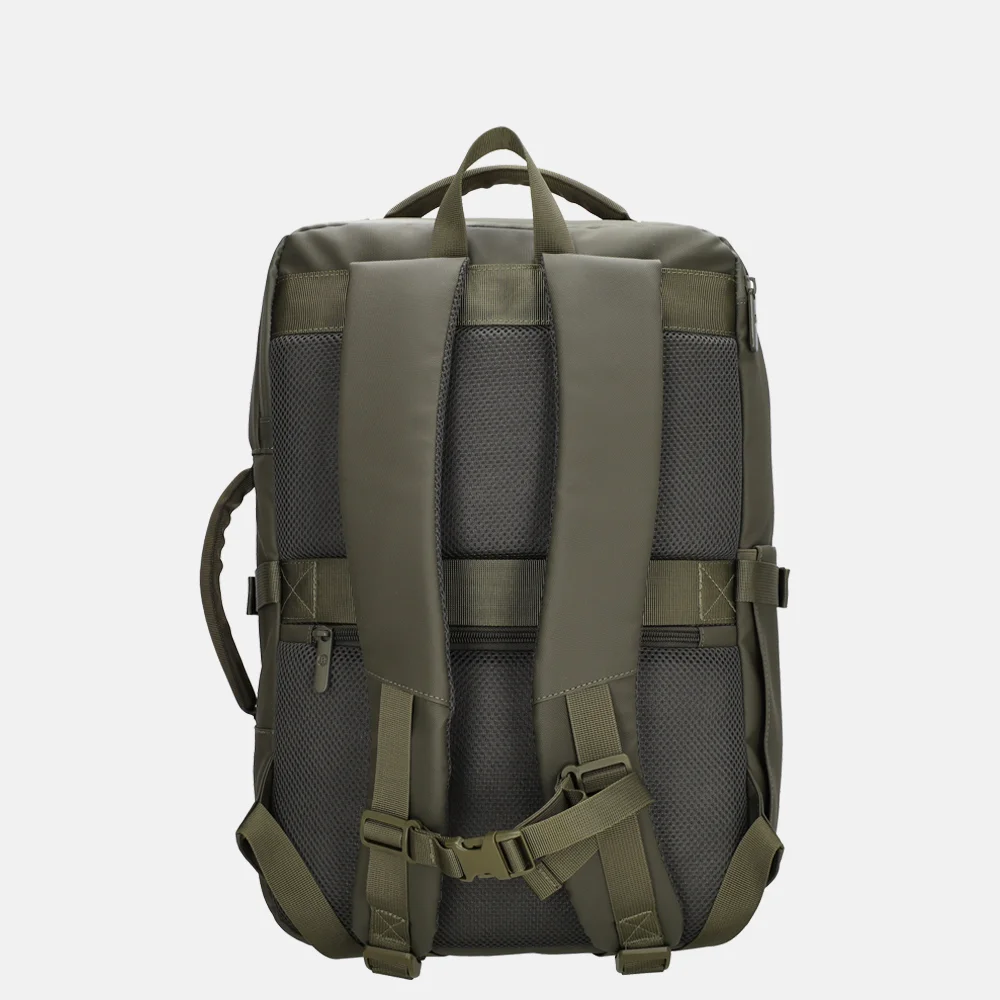 Beagles laptoprugzak 15 inch olijfgroen bij Duifhuizen