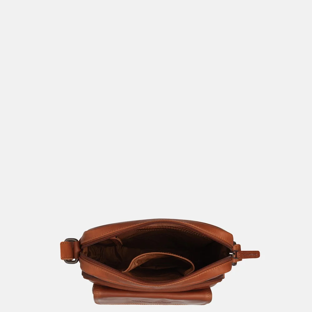 Chesterfield Montira schoudertas M cognac bij Duifhuizen