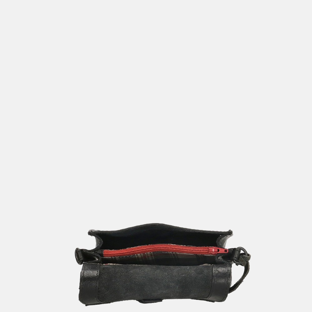 Genicci Priya crossbody tas black bij Duifhuizen