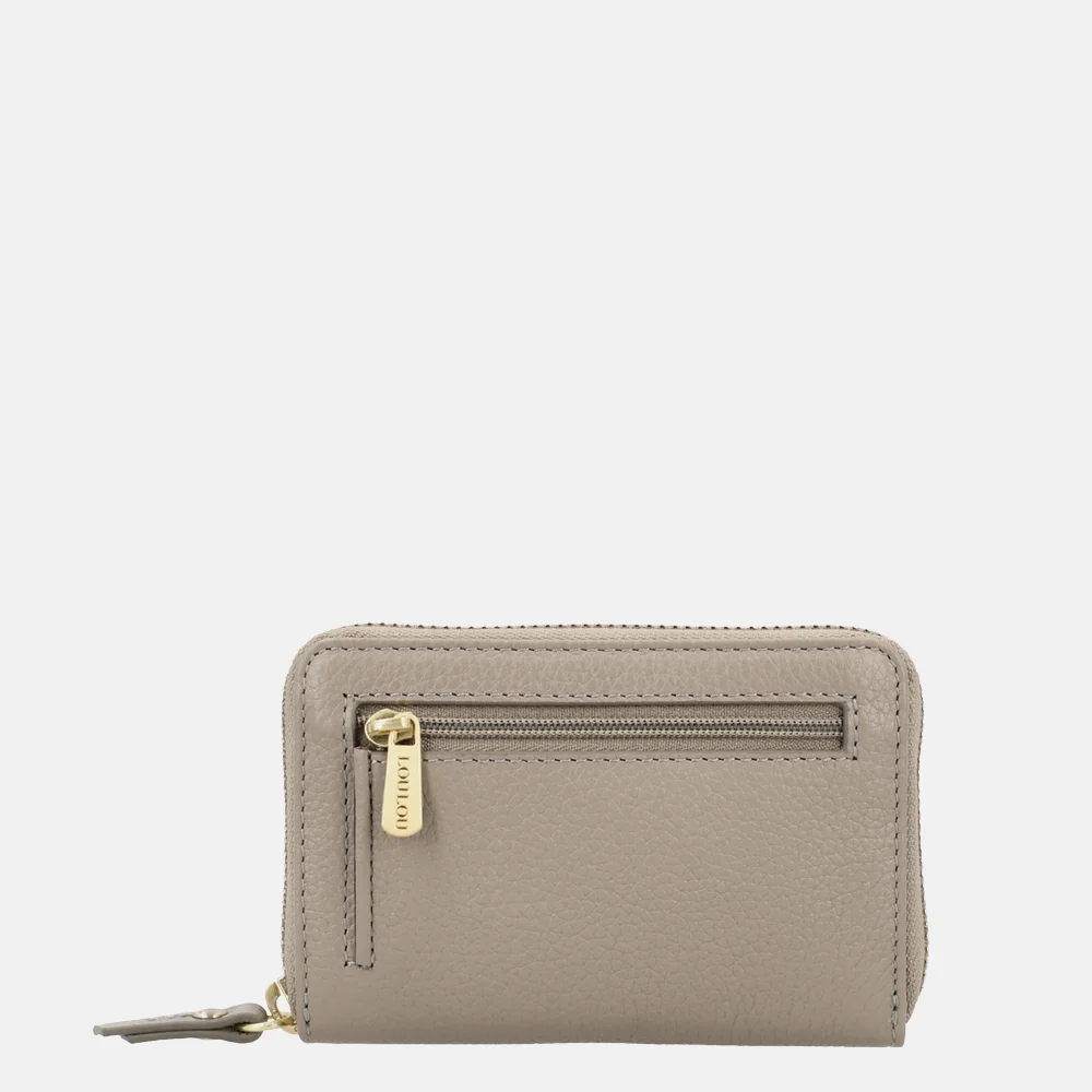Loulou Essentiels Emilie portemonnee soft sepia bij Duifhuizen