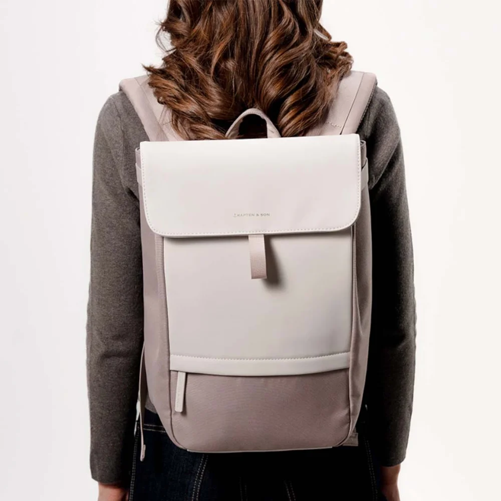Kapten & Son Fyn Pro rugzak 15 inch muted clay bij Duifhuizen