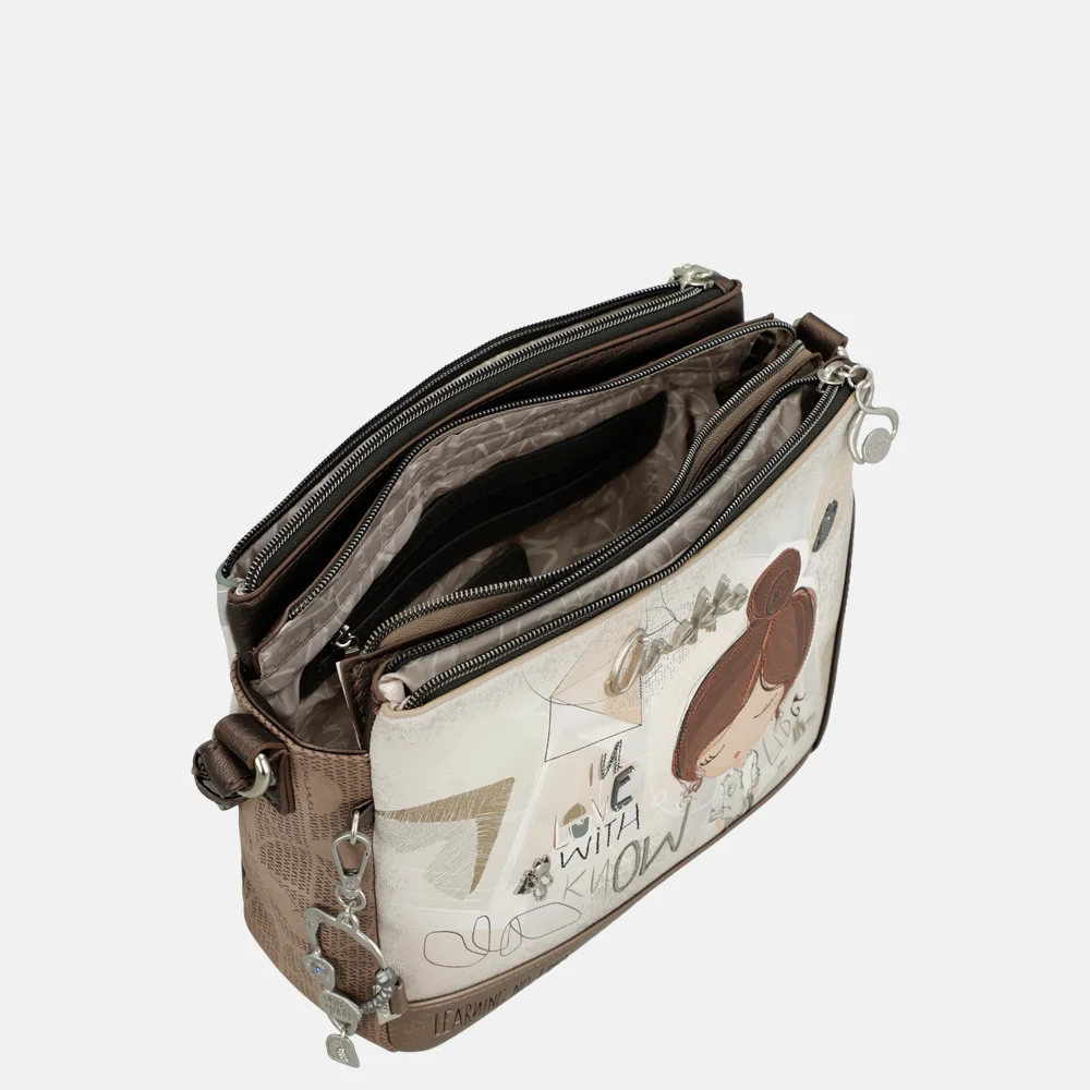 Anekke Sophia crossbody tas multi bij Duifhuizen