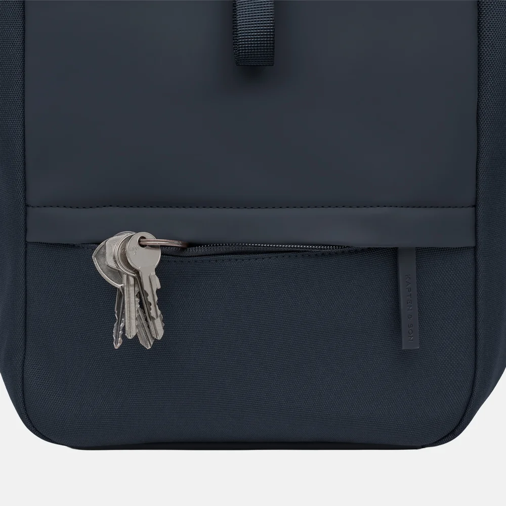 Kapten & Son Fyn Pro rugzak 15 inch navy blue bij Duifhuizen
