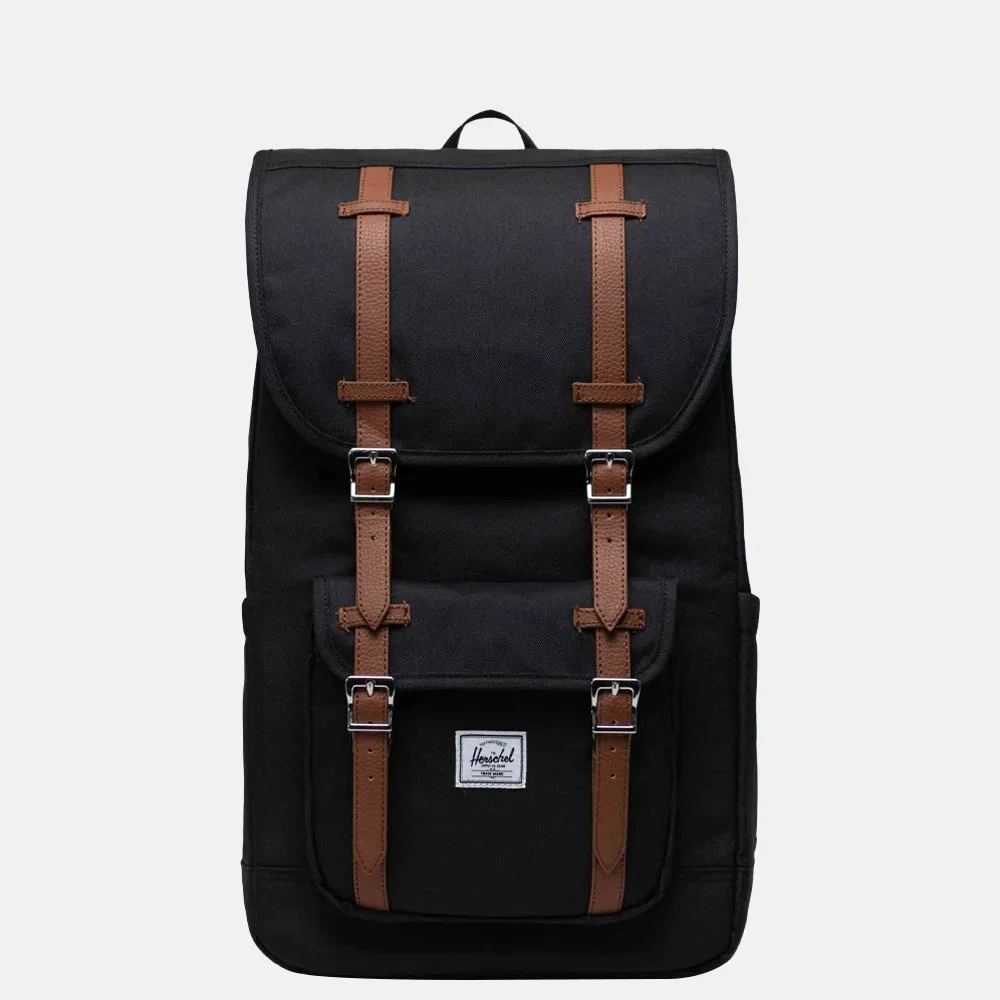 Herschel Little America rugzak 16 inch Black bij Duifhuizen